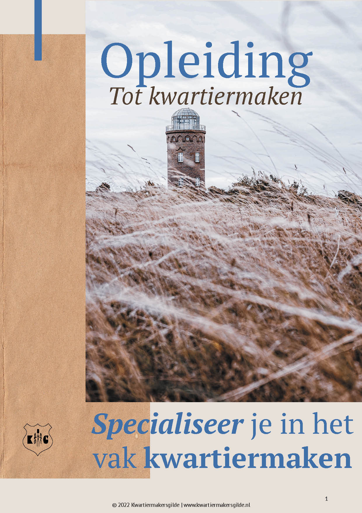brochure opleiding tot kwartiermaken brochure opleiding tot kwartiermaken